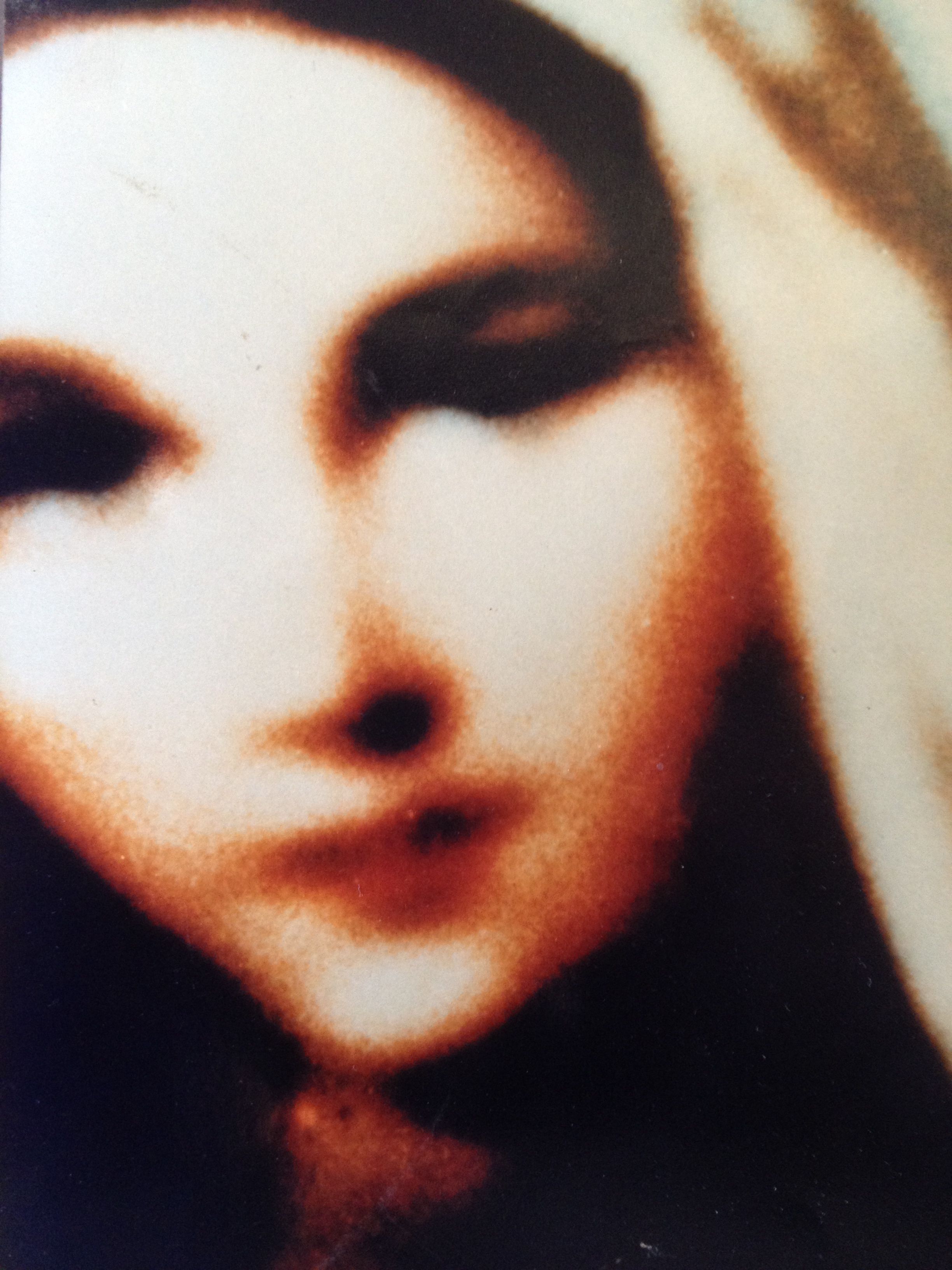 Photo taken by a nun in medjugorje that appears to be Mary